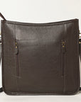 OHLAY OHA115 HOBO Hand Tooled Upcycled Wool Genuine Leather women bag western handbag purse