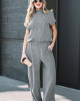 Guinevere Ribbed High Loose Tee