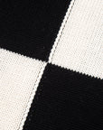 Plus Size Checker Drop Shoulder Open Front Cardigan
