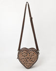 American Darling Adbga430A Canteen Hand Tooled Genuine Leather Women Bag Western Handbag Purse