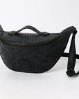 American Darling Fanny Pack Hand Tooled Genuine Western Leather Women Bag Handbag Purse |