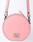 American Darling Canteen Hand Tooled Genuine Leather Women Bag Western Handbag Purse