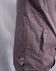 HILASON Outerwear Men's Vest Lightweight Waterproof Oilskin Jacket Sleeveless Brown