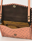 American Darling Wallet Hand Tooled Genuine Leather women bag western handbag purse