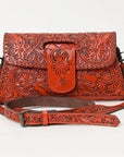 American Darling Wallet Hand Tooled Genuine Leather women bag western handbag purse