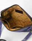 American Darling Cross Body Hand Tooled Genuine Leather women bag western handbag purse