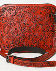American Darling Cross Body Hand Tooled Genuine Leather women bag western handbag purse