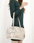 American Darling Tote Hand Tooled Genuine Leather women bag western handbag purse