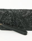 American Darling Clutch Hand Tooled Genuine Leather women bag western handbag purse