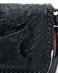American Darling Clutch Hand Tooled Genuine Leather Women Bag Western Handbag Purse