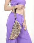 American Darling Clutch Hand Tooled Genuine Leather Women Bag Western Handbag Purse