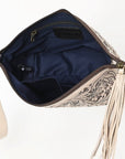 American Darling Hand Tooled Genuine Leather Women Bag Western Handbag Purse