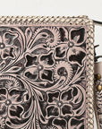 American Darling Hand Tooled Genuine Leather Women Bag Western Handbag Purse