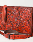 American Darling Hand Tooled Genuine Leather Women Bag Western Handbag Purse