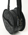 American Darling Canteen Hand Tooled Genuine Leather Women Bag Western Handbag Purse