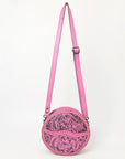 American Darling Canteen Hand Tooled Genuine Leather Women Bag Western Handbag Purse