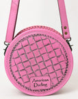 American Darling Canteen Hand Tooled Genuine Leather Women Bag Western Handbag Purse