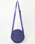 American Darling Canteen Hand Tooled Genuine Leather Women Bag Western Handbag Purse