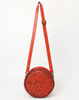 American Darling Canteen Hand Tooled Genuine Leather Women Bag Western Handbag Purse