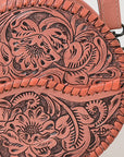 American Darling Canteen Hand Tooled Genuine Leather Women Bag Western Handbag Purse