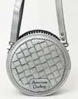 American Darling Canteen Hand Tooled Genuine Leather Women Bag Western Handbag Purse