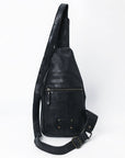 Full Grain Leather Sling Bag - SWC202 – Hilason