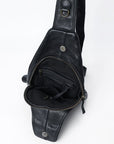 Full Grain Leather Sling Bag - SWC202 – Hilason