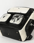 Ohlay Bags OHG182 American Western Luxury Man,Women Style Backpack Genuine Hair-On Leather Bag