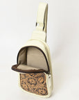 Ohlay Bags OHG188C Sling Hand Tooled Genuine Leather Women Bag Western Handbag Purse