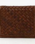 Spaghetti Western SWM111 Wallet Vintage Handmade Drum Dyed Genuine European Cowhide Leather Women Bag Western Handbag Purse