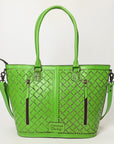 American Darling Tote Hand Tooled Genuine Leather Women Bag Western Handbag Purse