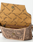 American Darling Crossbody Beautifully Hand Tooled Genuine Leather women bag western handbag purse