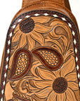 American Darling Sling Hand Tooled Genuine Leather Women Bag Western Handbag Purse