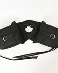 Hilason Western Horse Leather Saddle Bag Heavyduty Traditional Trail Ride