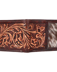 BAR H EQUINE Genuine Leather Rodeo - Bifold & Trifold Wallet For Men Women