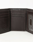 BAR H EQUINE Genuine Leather Rodeo - Bifold & Trifold Wallet For Men Women