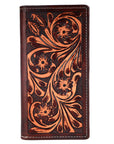 BAR H EQUINE Genuine Leather Rodeo - Bifold & Trifold Wallet For Men Women