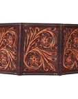 BAR H EQUINE Genuine Leather Rodeo - Bifold & Trifold Wallet For Men Women