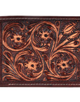 BAR H EQUINE Genuine Leather Rodeo - Bifold & Trifold Wallet For Men Women