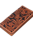 BAR H EQUINE Genuine Leather Rodeo - Bifold & Trifold Wallet For Men Women