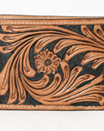 BAR H EQUINE Genuine Leather Rodeo - Bifold & Trifold Wallet For Men Women