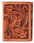 BAR H EQUINE Genuine Leather Rodeo - Bifold & Trifold Wallet For Men Women