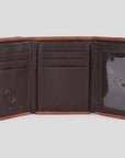 BAR H EQUINE Genuine Leather Rodeo - Bifold & Trifold Wallet For Men Women