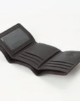 BAR H EQUINE Rodeo Steer Head Bifold & Trifold Wallet For Men Women Genuine Leather Brown