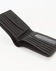 BAR H EQUINE Rodeo Floral Bifold & Trifold Wallet For Men Women HairOn Genuine Leather Brown