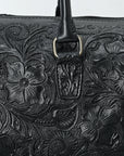 American Darling Duffel Hand Tooled Genuine Leather Women Bag Western Handbag Purse