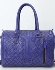 American Darling Duffel Hand Tooled Genuine Leather Women Bag Western Handbag Purse
