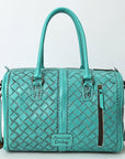 American Darling Duffel Hand Tooled Genuine Leather Women Bag Western Handbag Purse