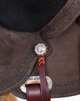 Hilason Western Horse Flex Tree Barrel Trail In Suede Leather Saddle & Biothane Tack Set