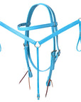 Hilason Western Horse Flex Tree Barrel Trail In Suede Leather Saddle & Biothane Tack Set